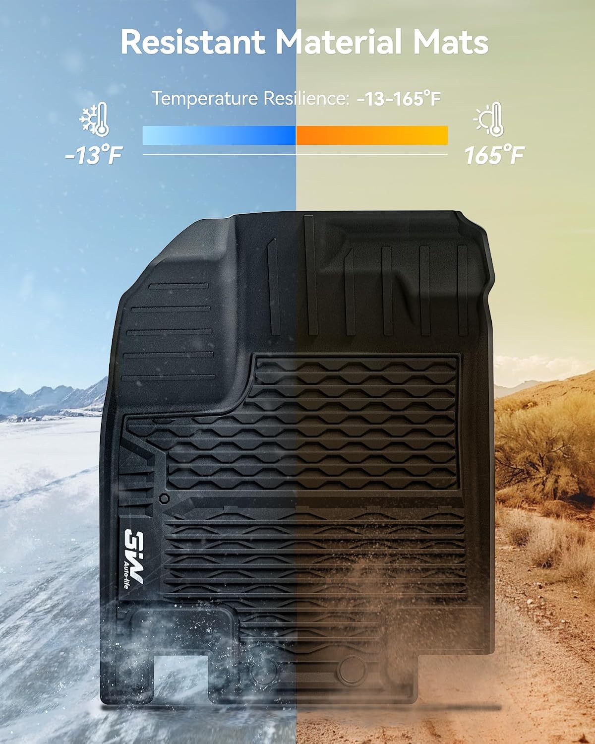 Thumbnail 4 de 3W Pathfinder Floor Mats Full Set 2026
