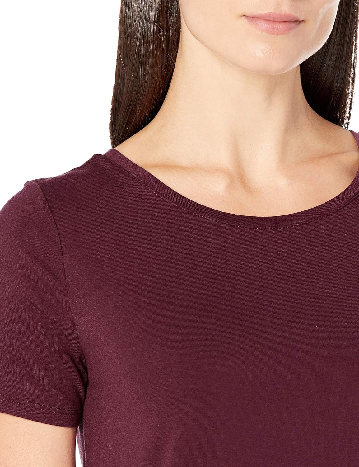 Thumbnail 3 de Amazon Essentials Damen-Tunika mit U-Ausschnitt und kurzen Ärmeln, 2er-Pack