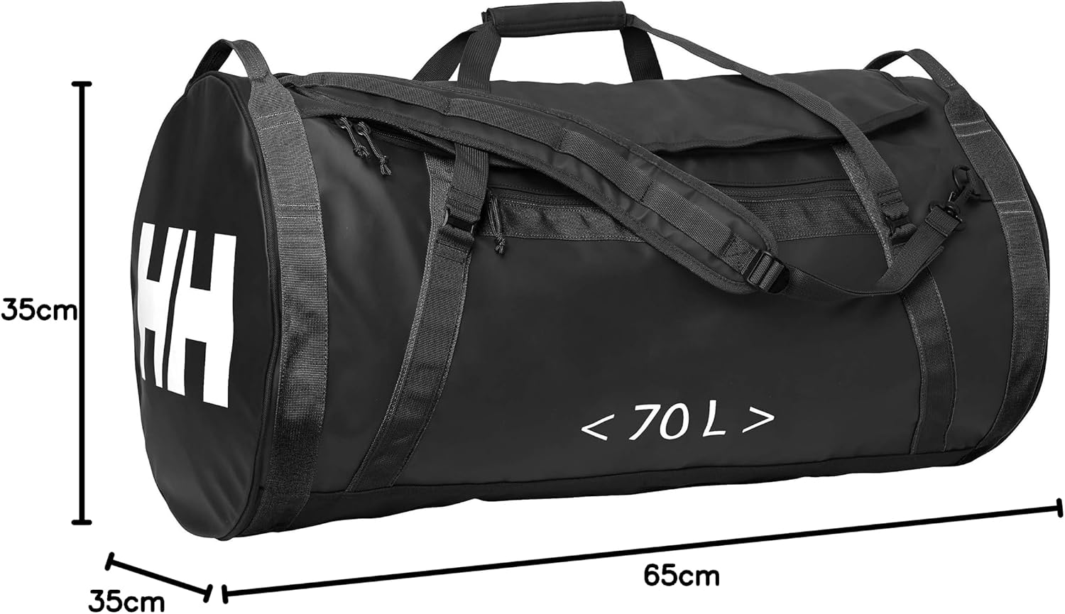 Thumbnail 4 de Helly Hansen HH Duffel Bag 2 70L Travel Bag - Unisex Black