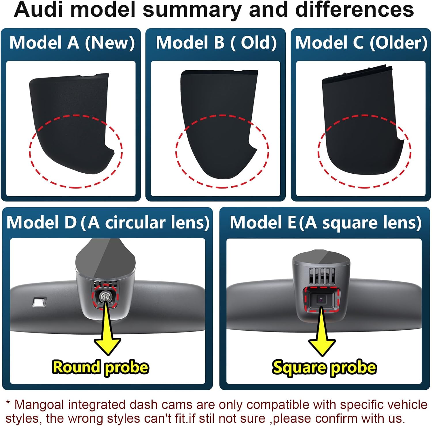 Thumbnail 1 de MANGOAL Dash cam 4K 128 GB doppia