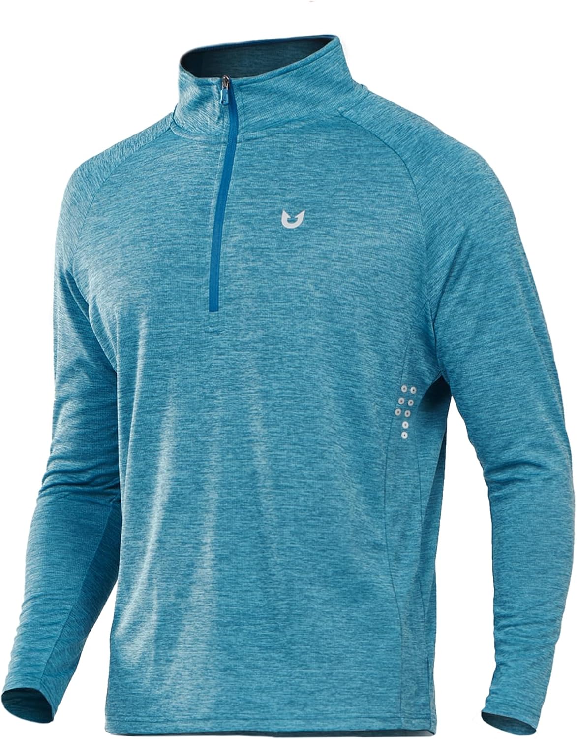 Thumbnail 6 de NORTHYARD Men’s Quarter Zip Pullover Running Shirt (Long Sleeve Moisture Wicking Quick Dry)