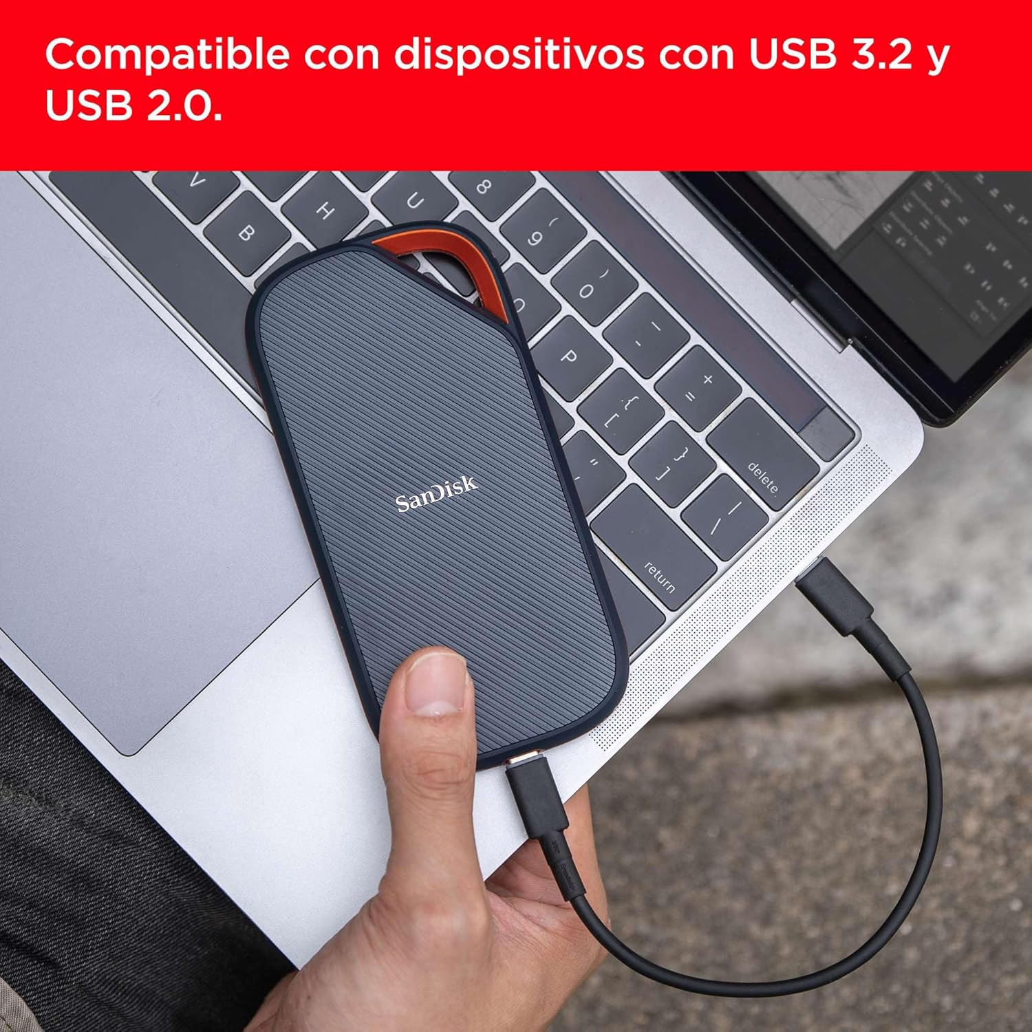 Thumbnail 2 de SanDisk Extreme Pro SSD USB4 2TB 🚀 Alta Velocidad