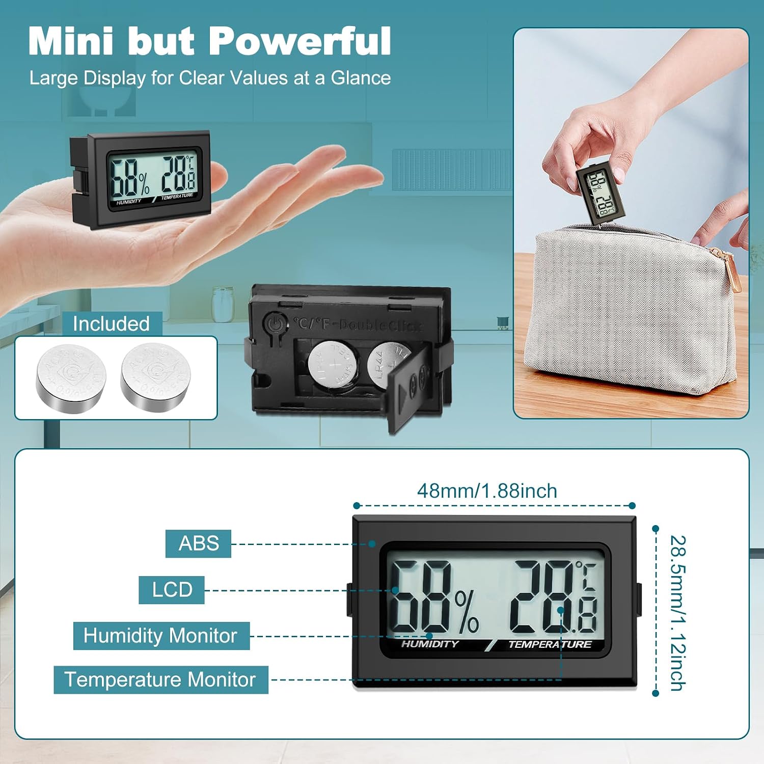 Thumbnail 6 de Digitales Thermometer Hygrometer 6