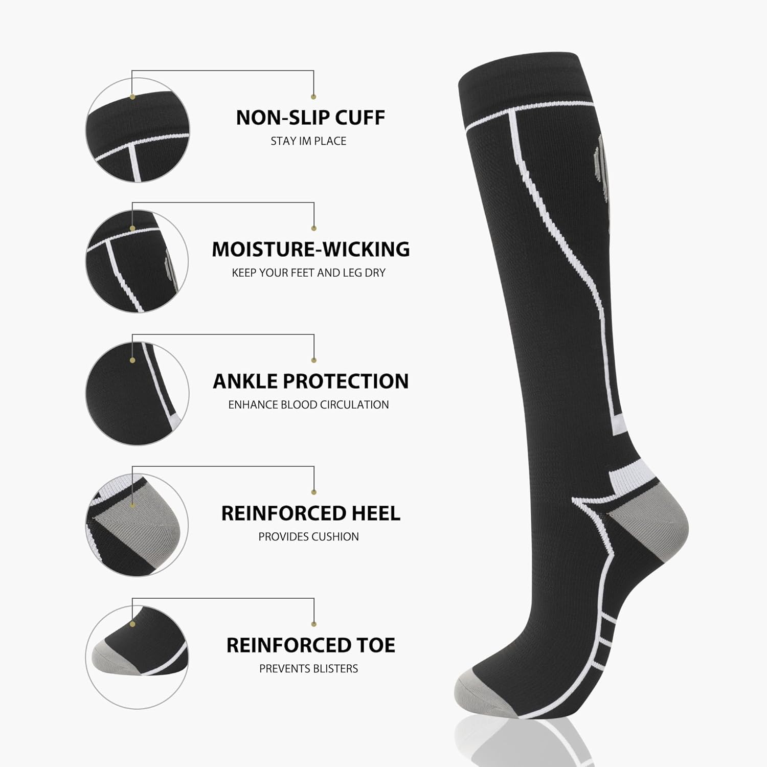 Thumbnail 4 de hello momoya Compression Socks 8 Pairs