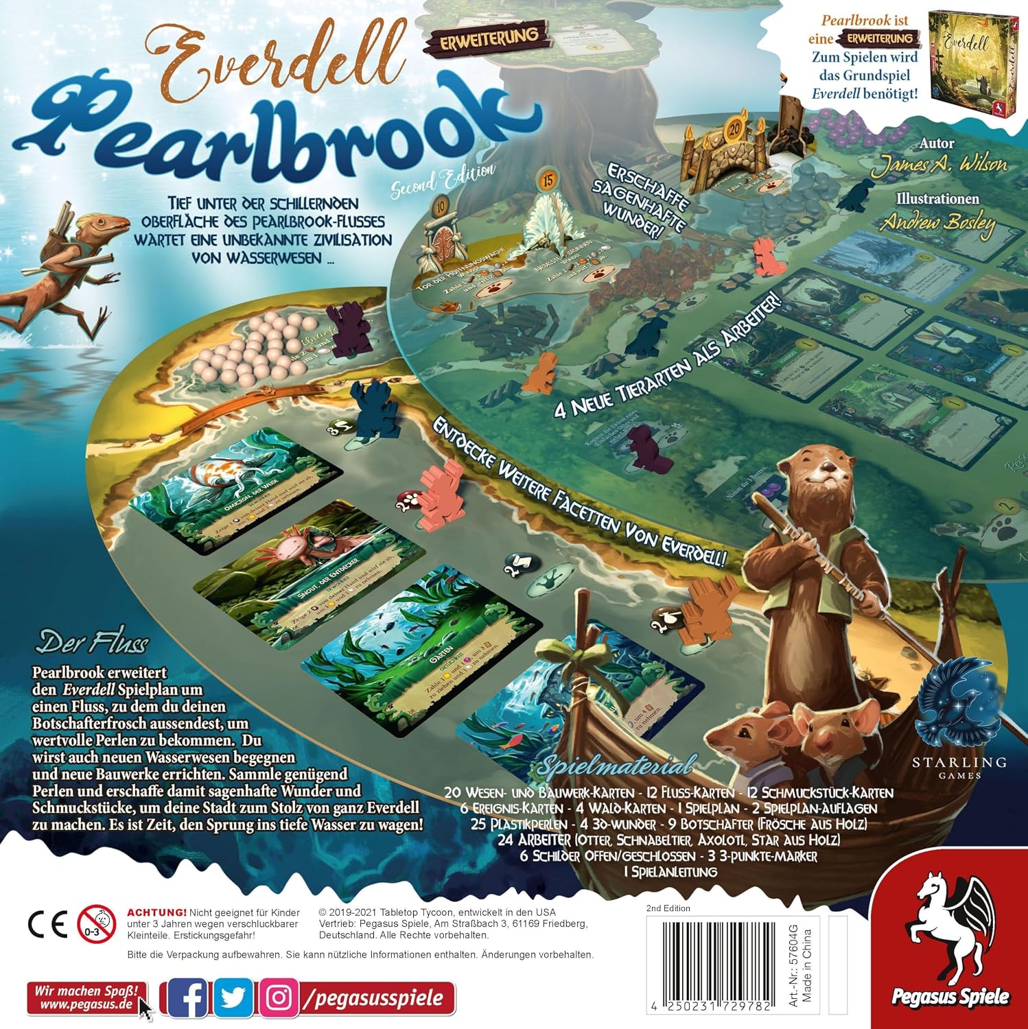 Thumbnail 6 de Pegasus Everdell Pearlbrook 2. Edition Pearlbrook