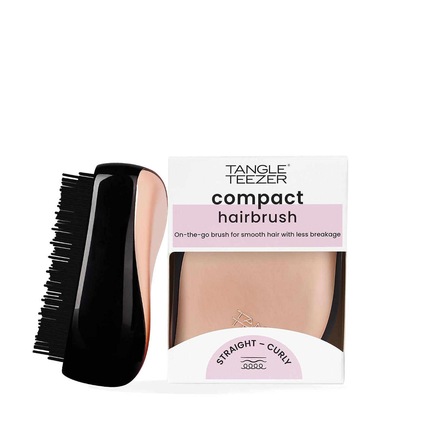 Detalle de Tangle Teezer Compact Styler Detangler Reisefreundlich 🎀