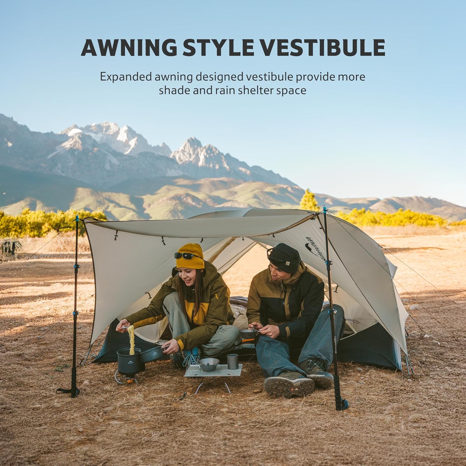 Thumbnail 2 de Naturehike Mongar UL – ultraleichtes 1–2-Personen Trekkingzelt für 3–4 Jahreszeiten
