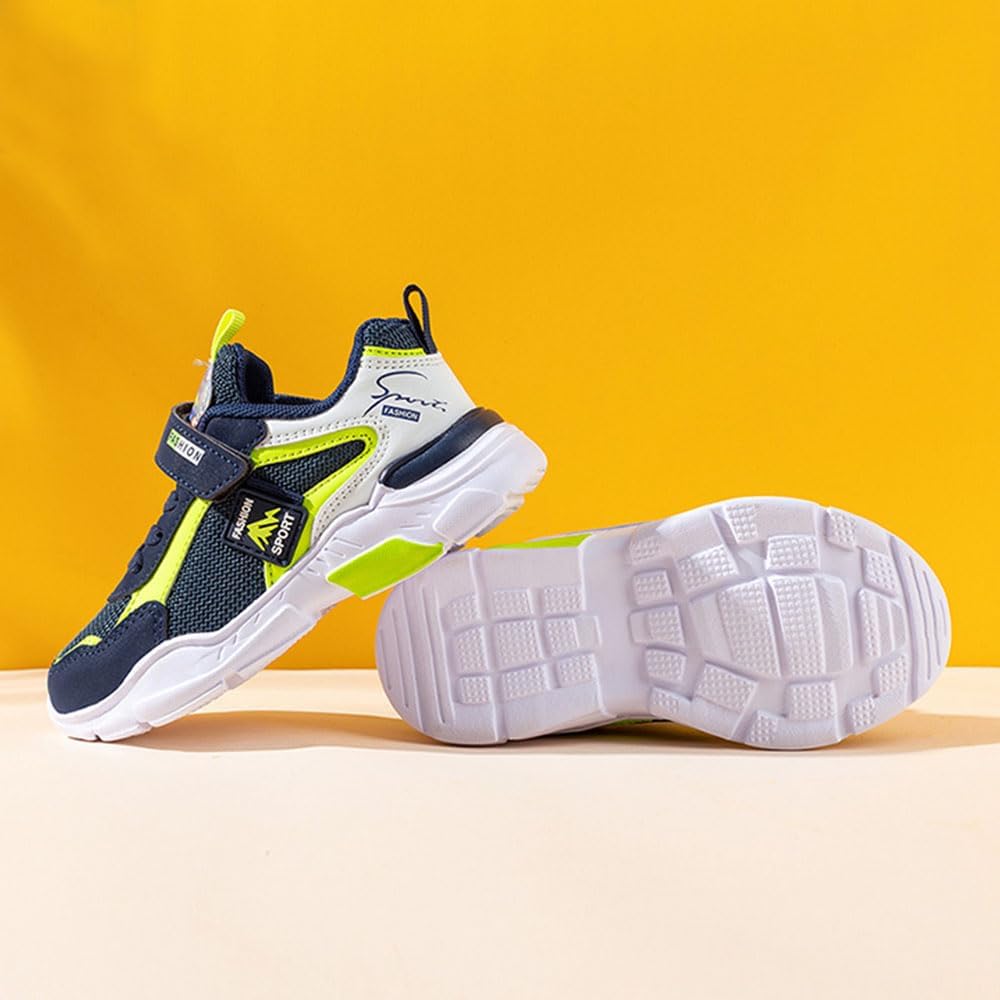 Detalle de PHMNZIP Kinder Turnschuhe – Unisex, atmungsaktiv, leicht – Modell CX6586 Grün