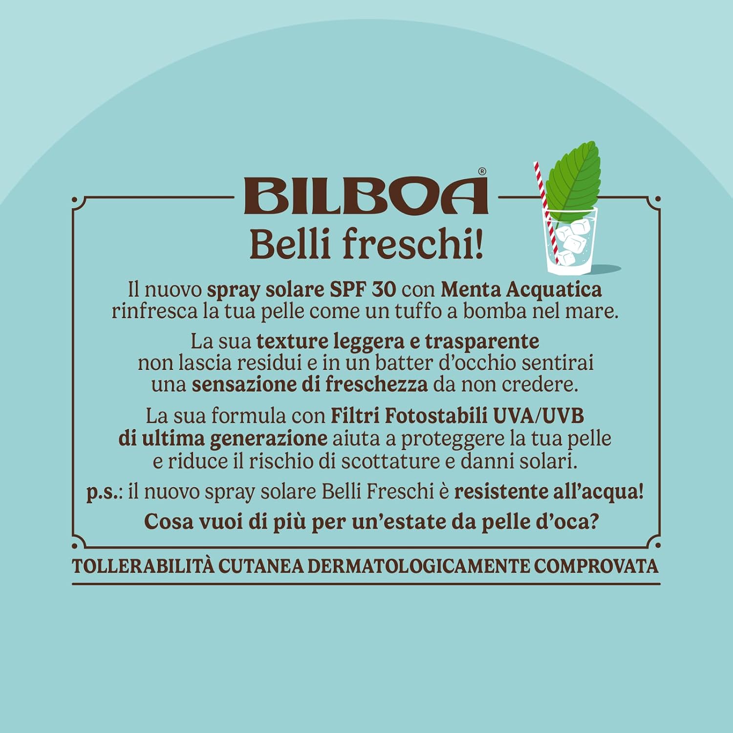 Detalle de Bilboa Belli Freschi Protezione Solare SPF 30+ 150 ml
