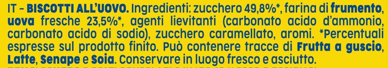 Thumbnail 2 de Pavesi Pavesini Classici – Biscotto leggero da 25 g, confezione da 20 monoporzioni