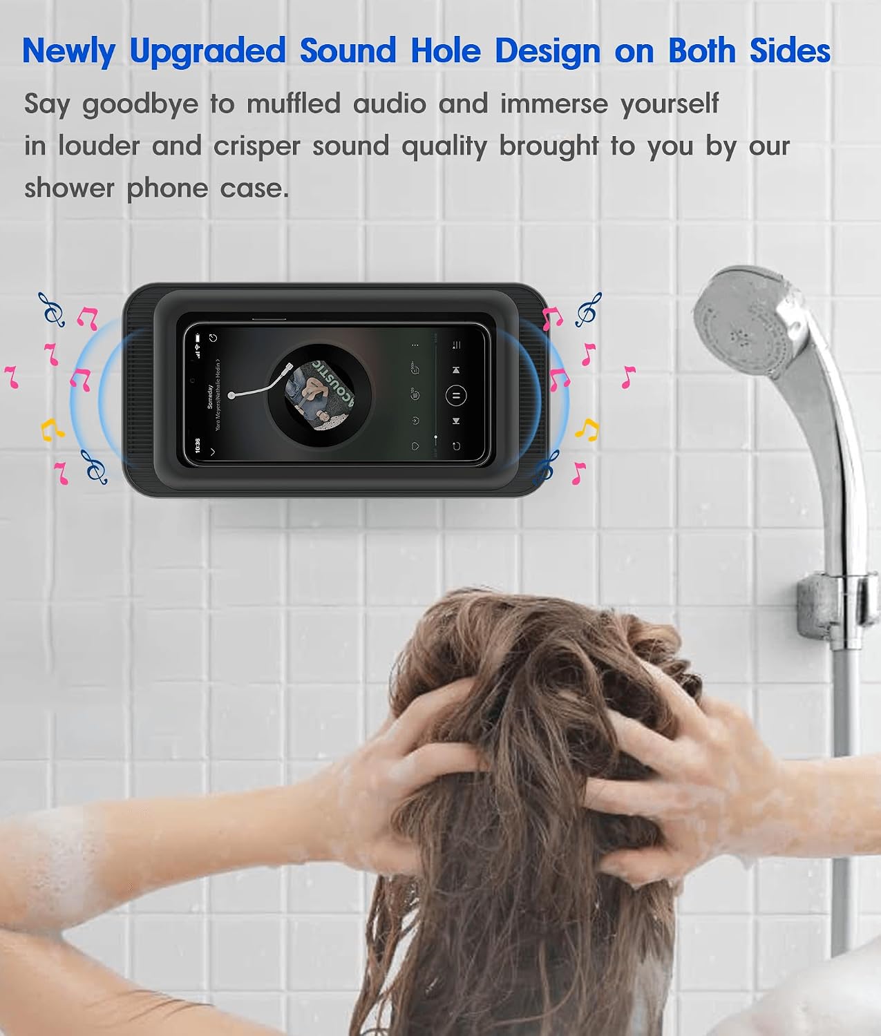 Thumbnail 1 de Mistriddle Shower Phone Holder 7 Inch