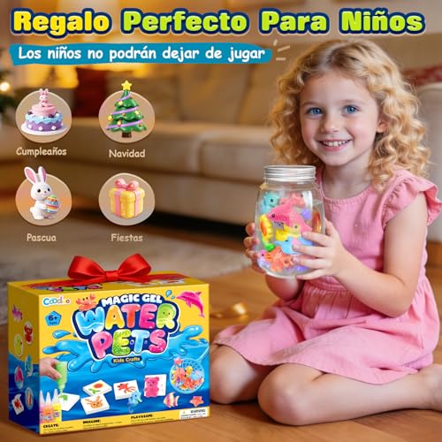 Thumbnail 6 de Coodoo Aqua Gelz Set: Juguete de Gel de Agua Mágico 3D DIY