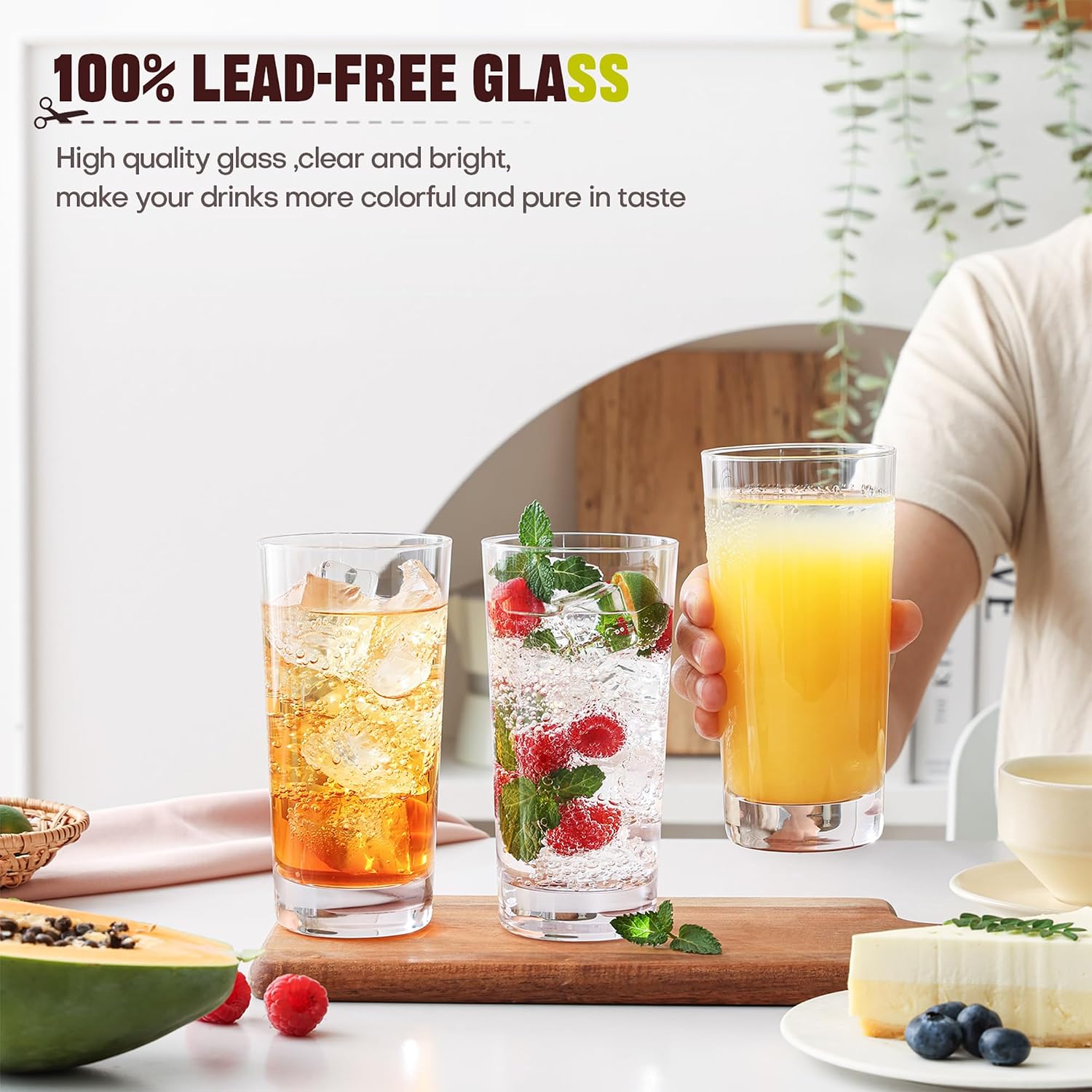 Detalle de Highball Glasses Set of 6