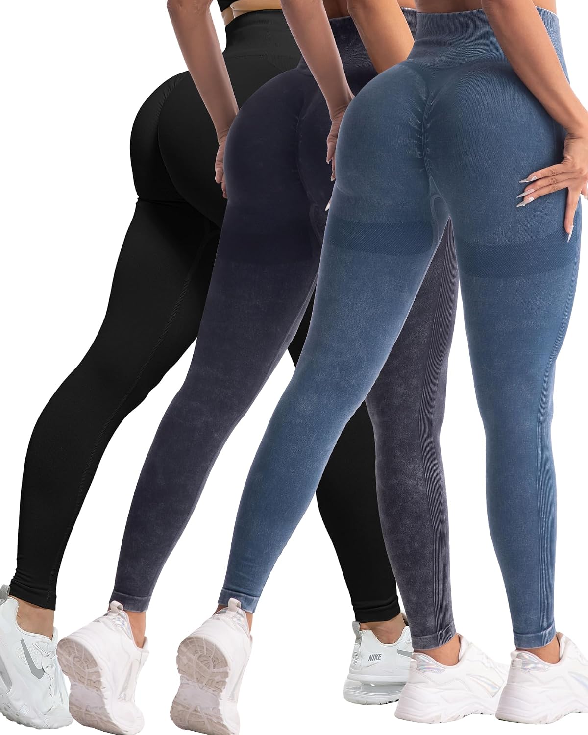Thumbnail 6 de CHRLEISURE Workout Leggings Set for Women 3 Piece 📈