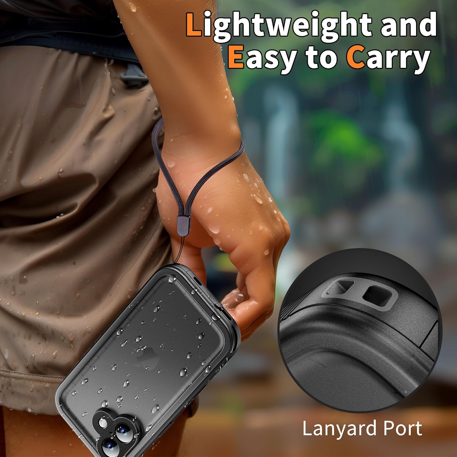 Thumbnail 6 de Cozycase TOP Waterproof Case for iPhone 17: Ultra-Rugged, 360° Protection