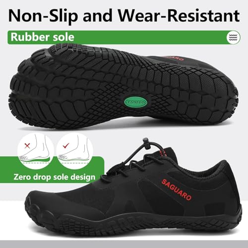Detalle 1 de SAGUARO Barefoot: Zapatillas de Trail y Agua Minimalistas para Hombre y Mujer