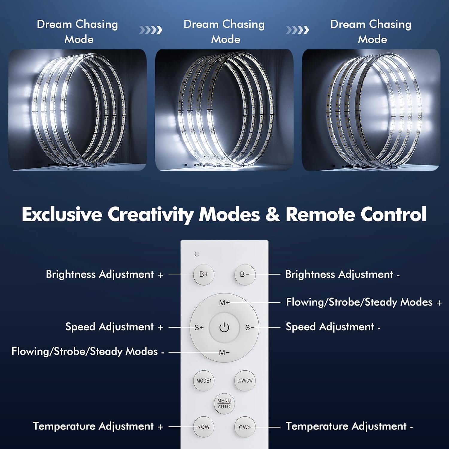 Thumbnail 2 de Ehaho Wheel Lights 17-Inch