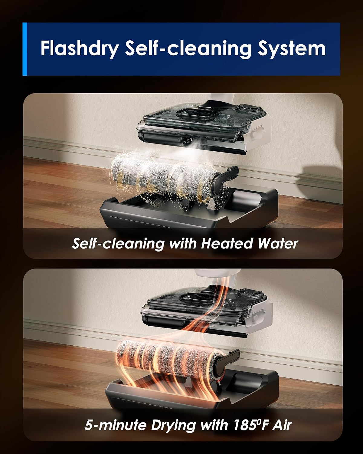 Thumbnail 4 de Tineco Floor ONE Switch S6 Stretch 65min Wet Dry Vacuum 🧹