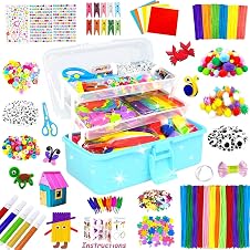 Detalle de 3000 Arts and Crafts Supplies Kids Craft Kit