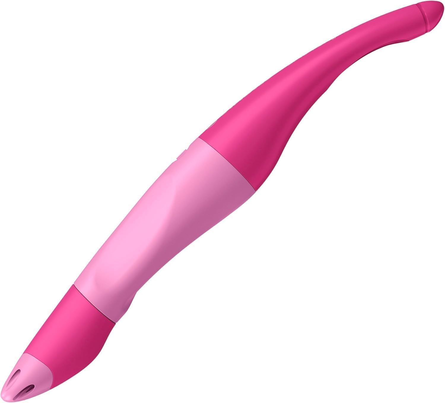 Detalle de STABILO EASYoriginal Ergonomischer Tintenroller für Rechtshänder – pink/hellblau, löschbar, inkl. Patrone