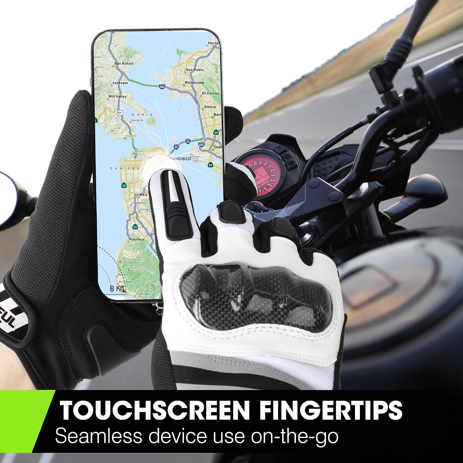 Thumbnail 6 de WTACTFUL Lightweight Motorcycle Gloves for Men