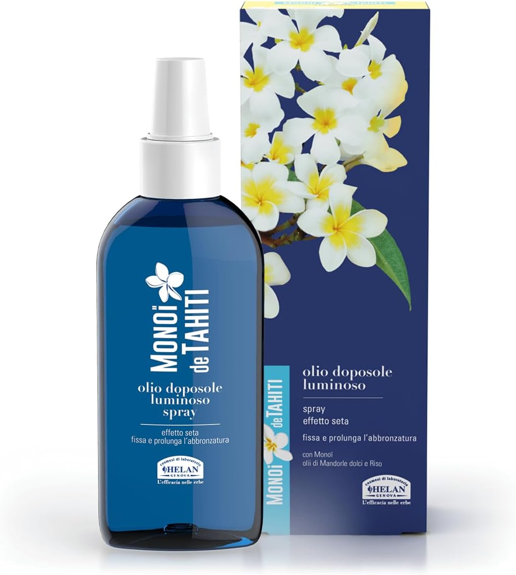Detalle de Helan Monoi de Tahiti Olio Doposole Spray 150 ml