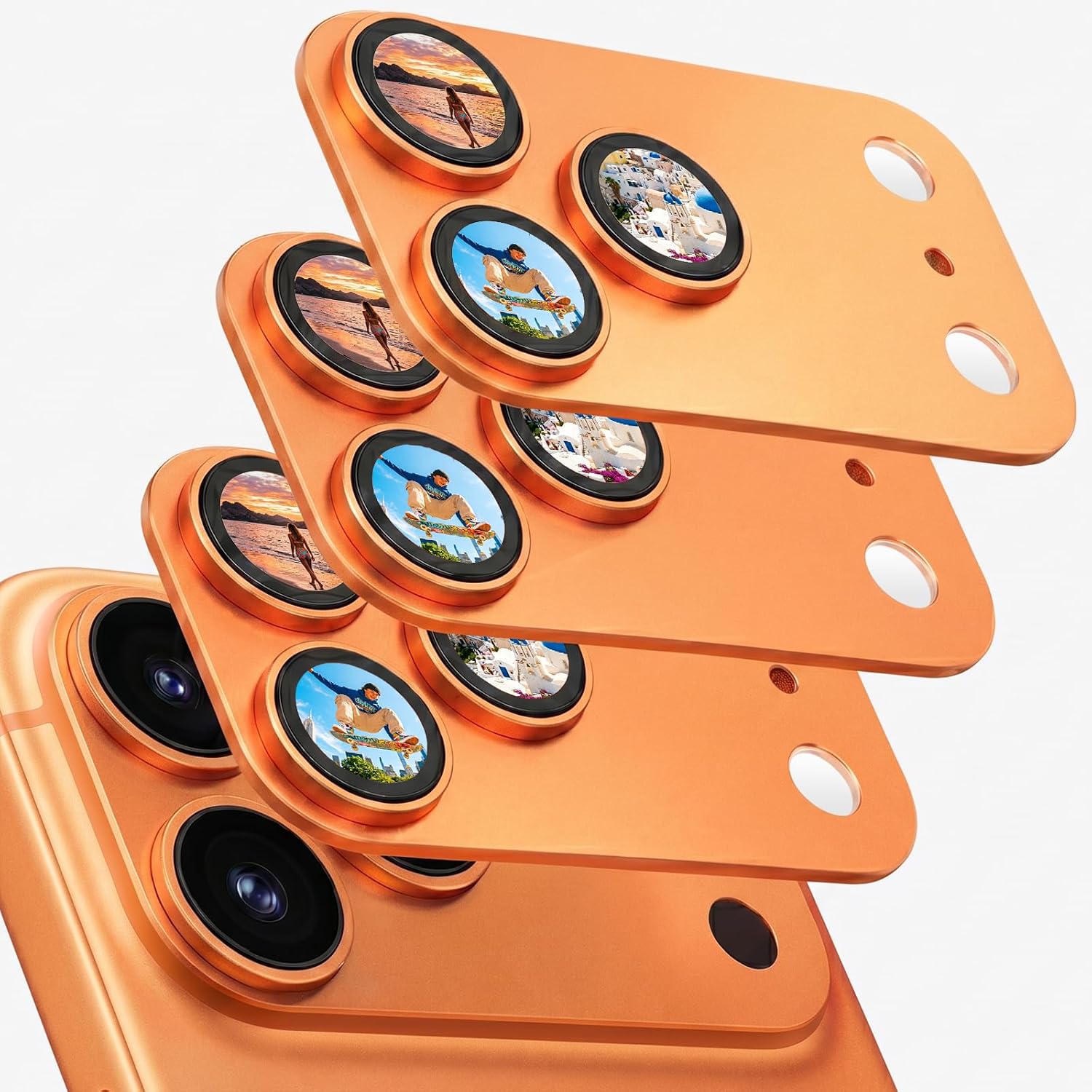 Detalle de Bouvardia Camera Lens Protector for iPhone 17 Pro Max