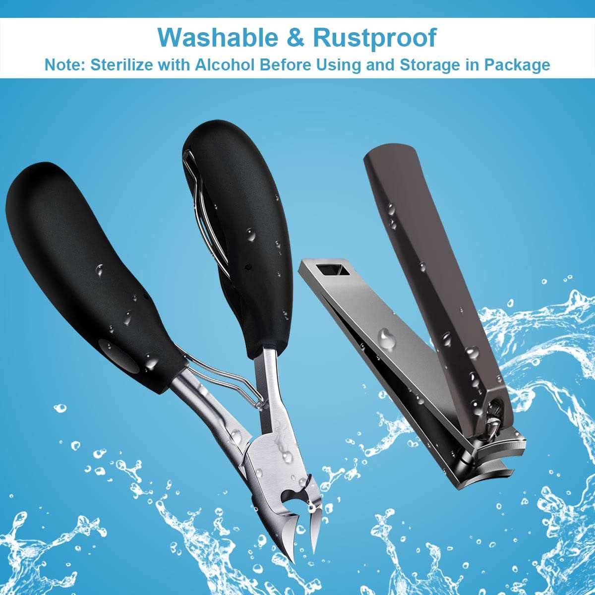 Thumbnail 4 de Orelex Professional Toenail Clippers Set 4er Set
