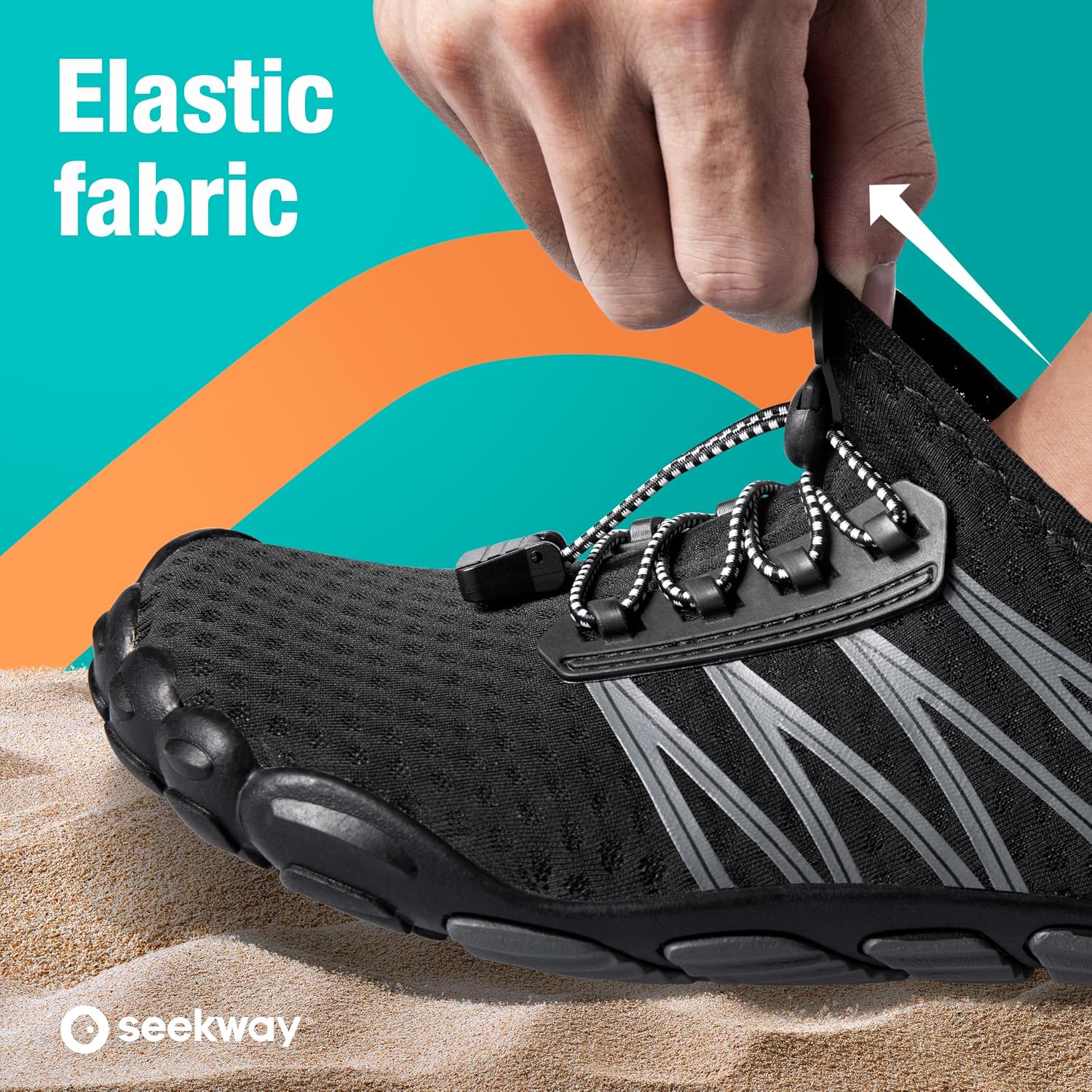 Thumbnail 3 de SEEKWAY SP001 Water Shoes with Quick-Dry Upper and Non-Slip Rubber Soles