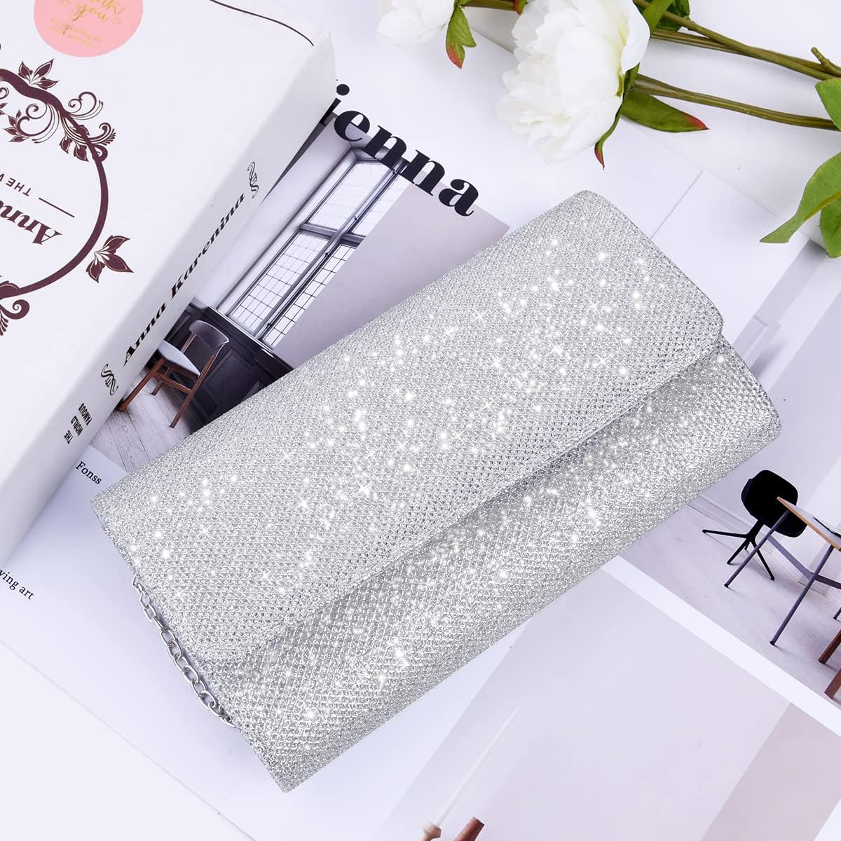 Thumbnail 2 de OSDUE Clutch Bag Glitter Envelope