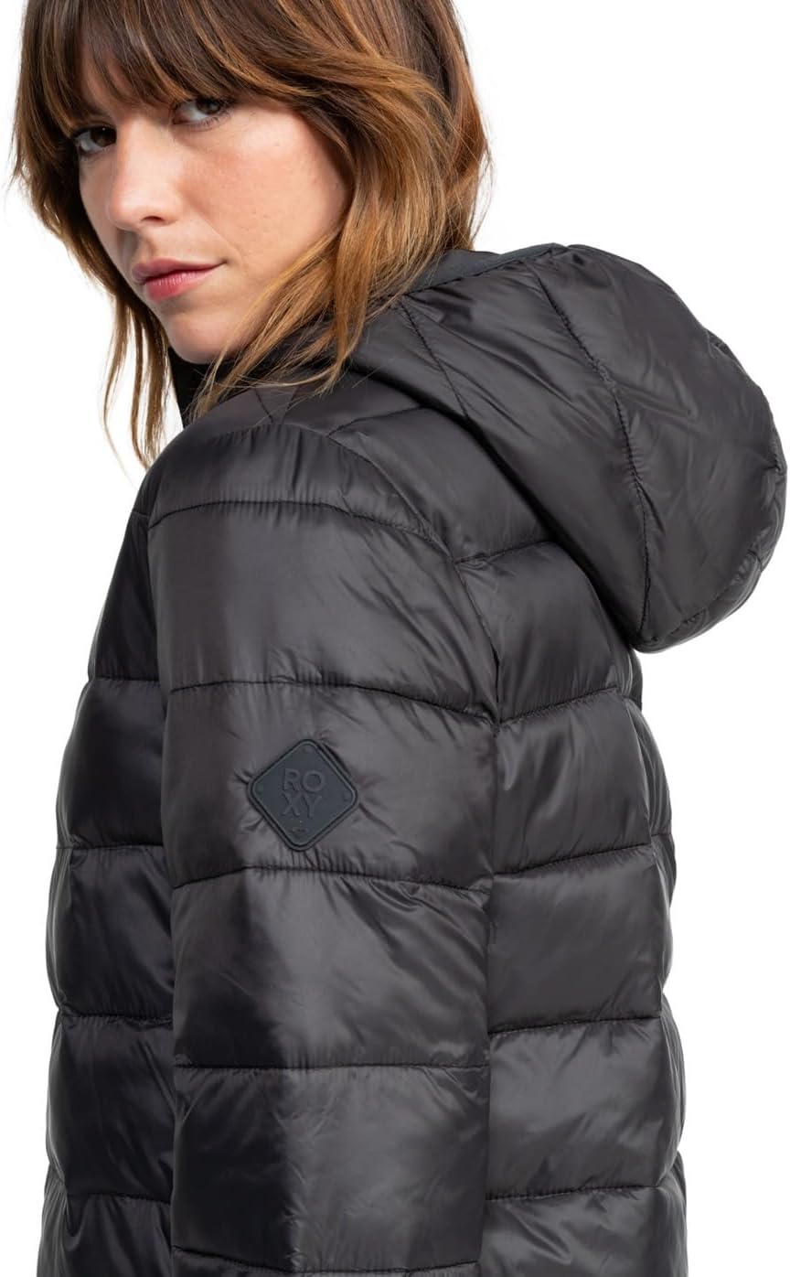 Detalle de Roxy Women's Wind Bliss Hooded Jacket (Pack of 1)