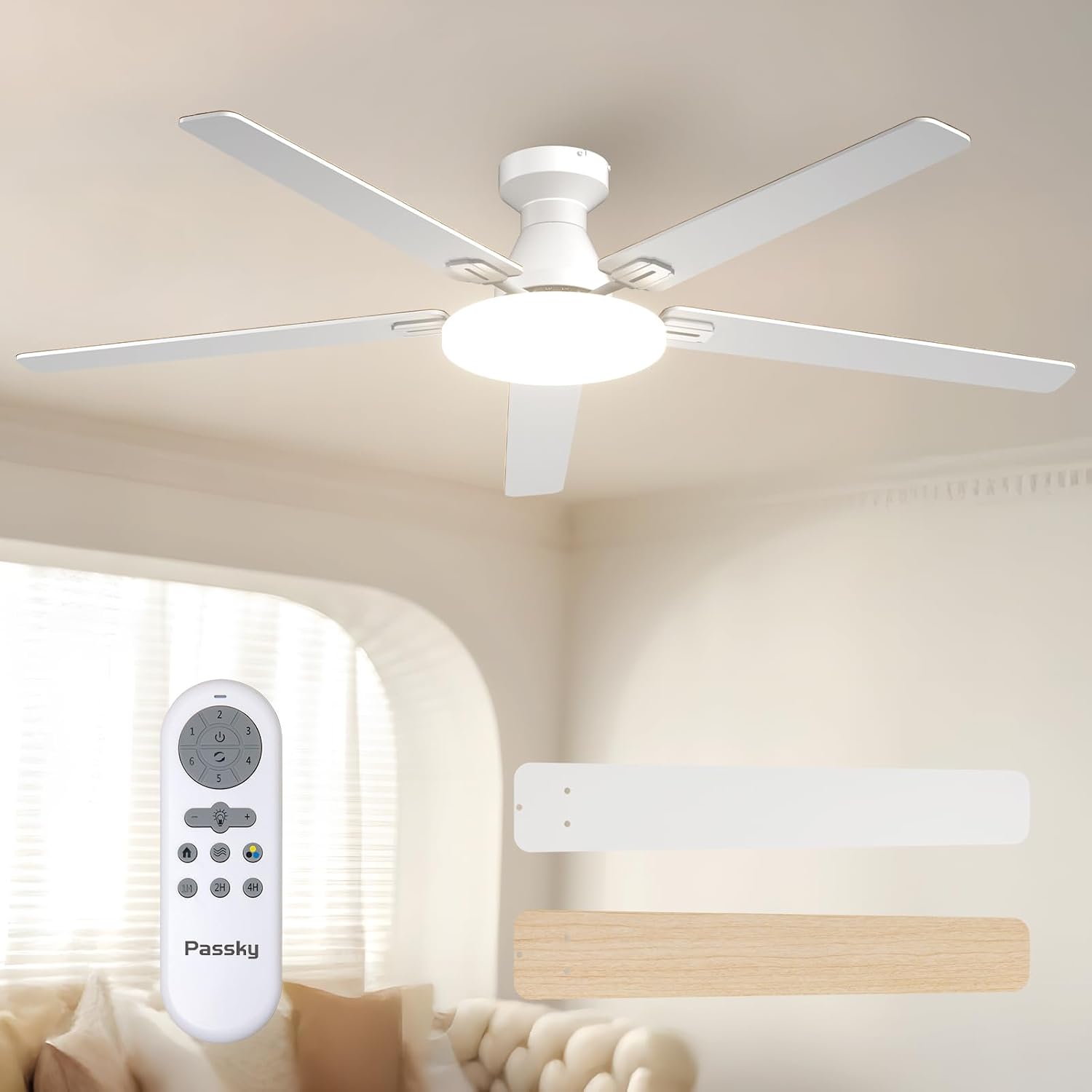 Thumbnail 6 de Passky 60-inch ceiling fan