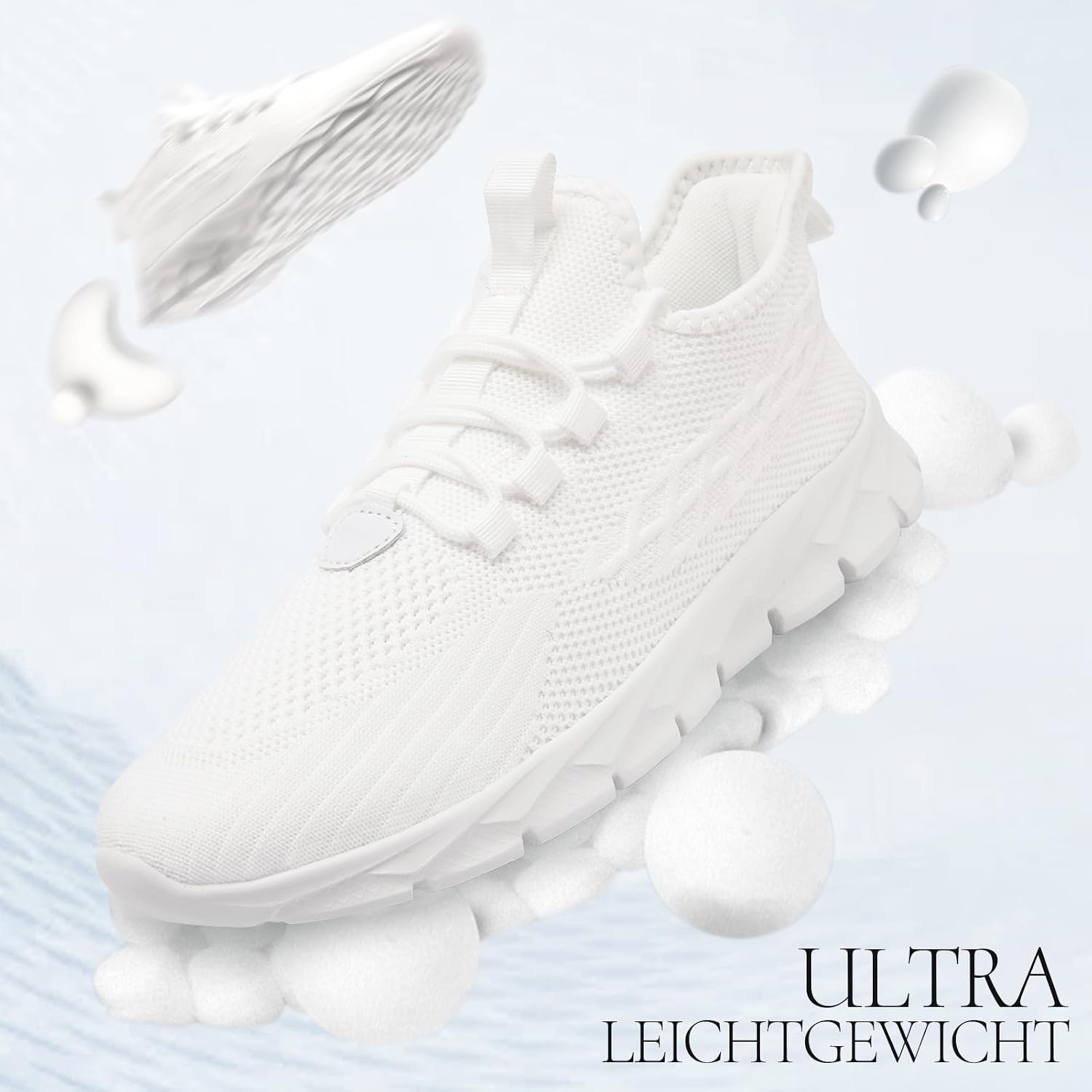 Detalle 2 de FZJIALI Sportschuhe Herren Sneaker