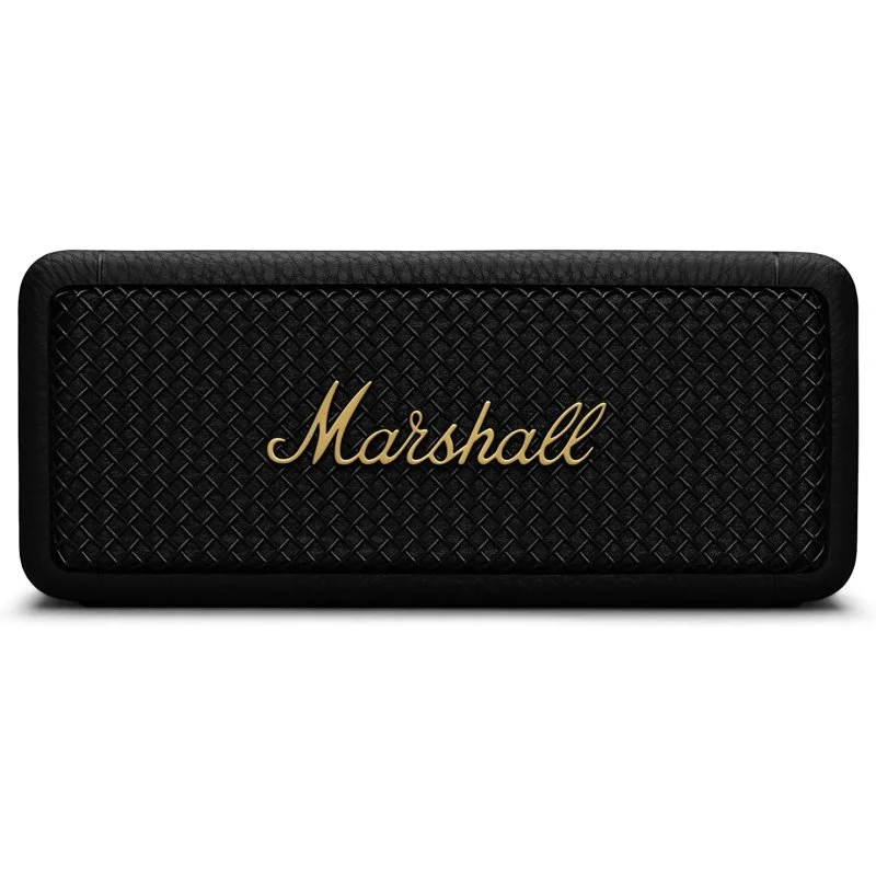 Detalle de Marshall Emberton II Altavoz Bluetooth Negro: potencia, autonomía y sonido True Stereophonic para llevar a cualquier sitio