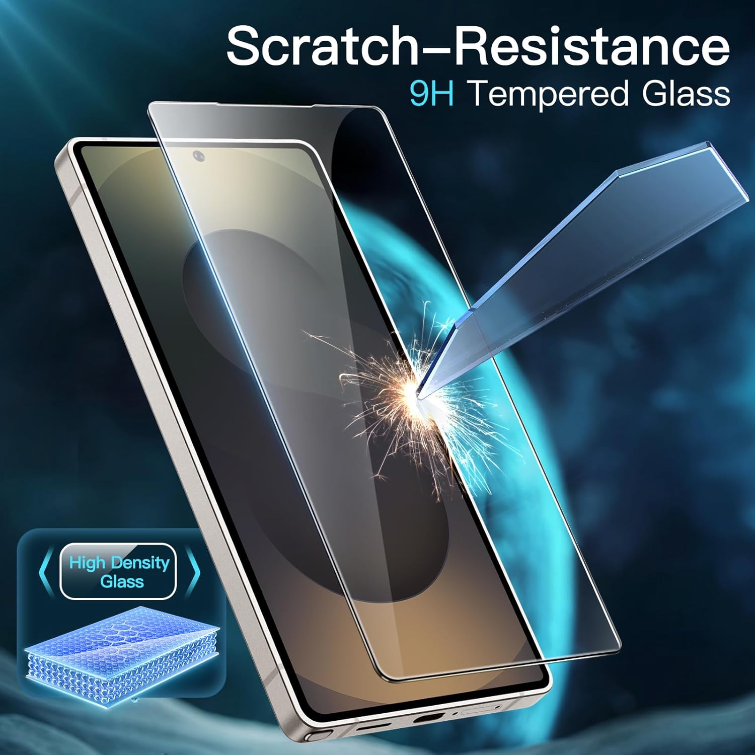 Thumbnail 4 de JETech Samsung Galaxy S25 Ultra 5G Screen Protector