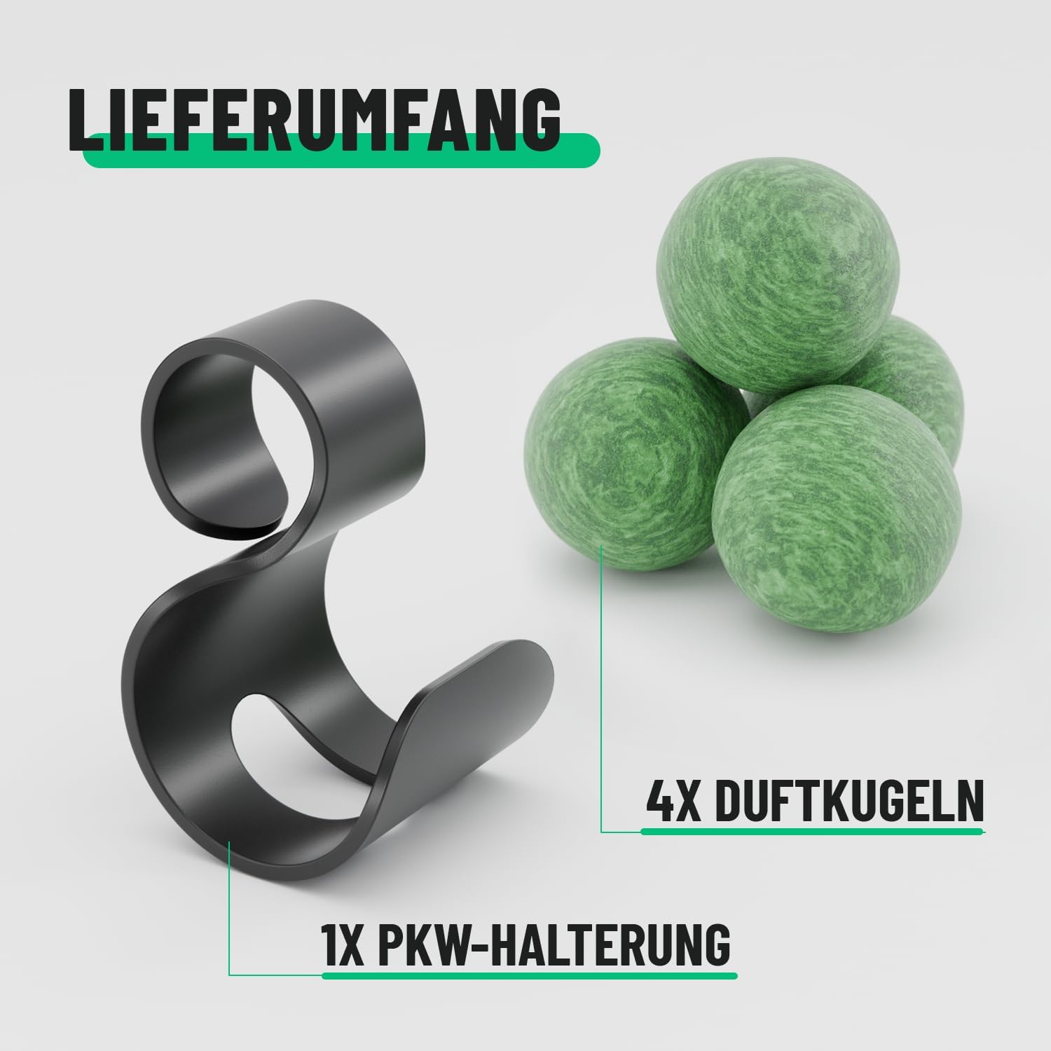 Thumbnail 4 de greate 8X Anti Marder Kugeln (Marderschreck) mit Halterung – Geraniol-Duftkugeln zur Marderabwehr