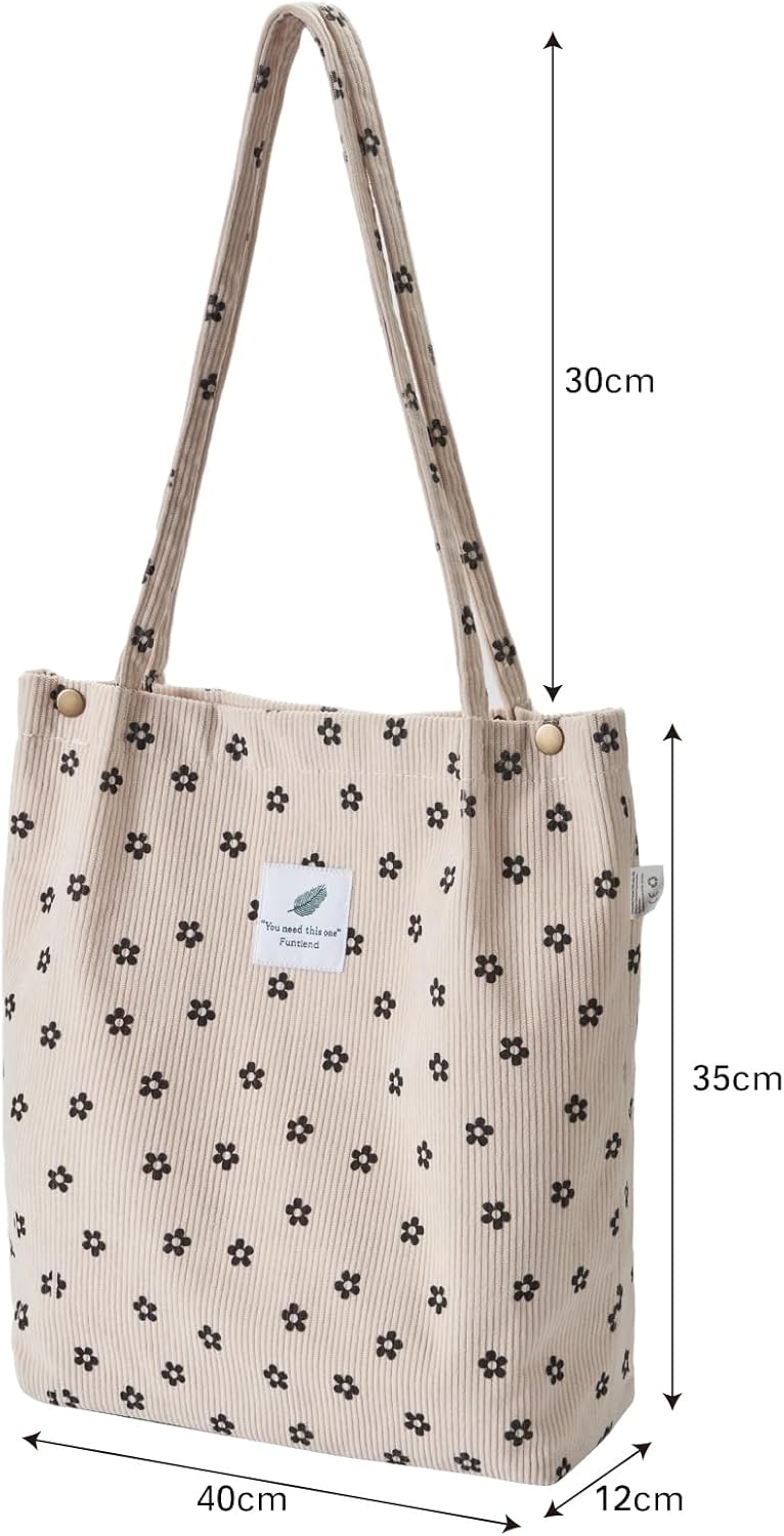 Thumbnail 3 de Funtlend Cordtasche Damen Groß