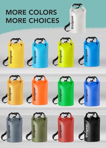 Detalle de Unigear Waterproof Dry Bag 2L-55L with Phone Pouch for Swimming Kayaking