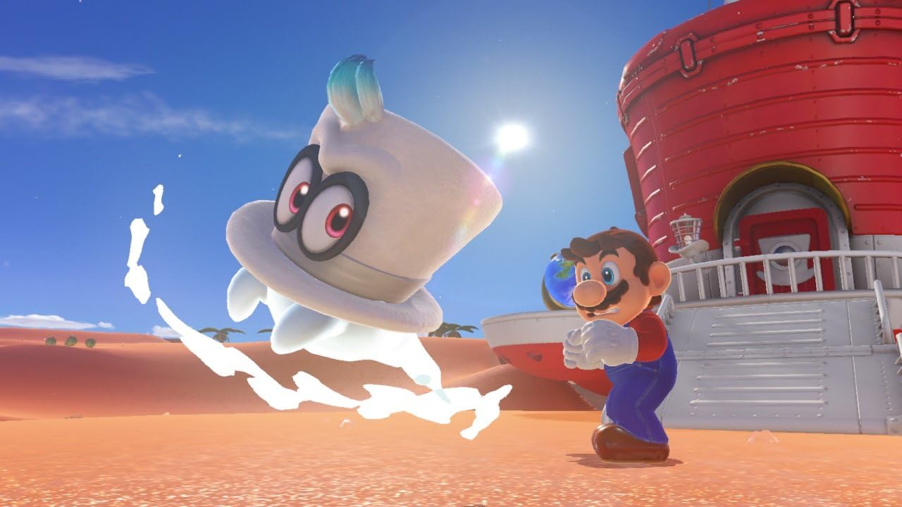 Detalle de Super Mario Odyssey voor Nintendo Switch – 3D-sandboxavontuur, Italiaanse import