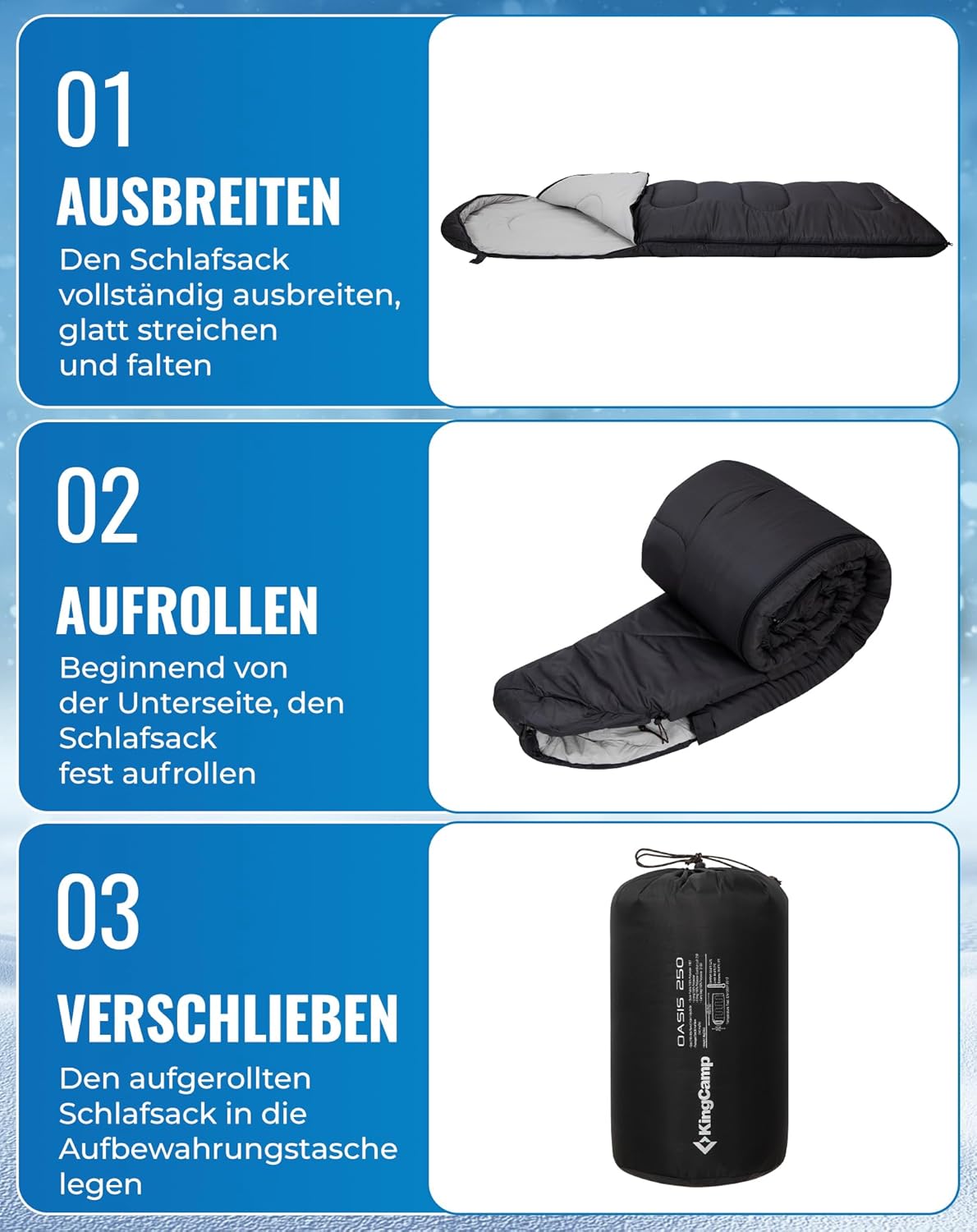 Thumbnail 6 de KingCamp KingCamp Schlafsack 12°C XL