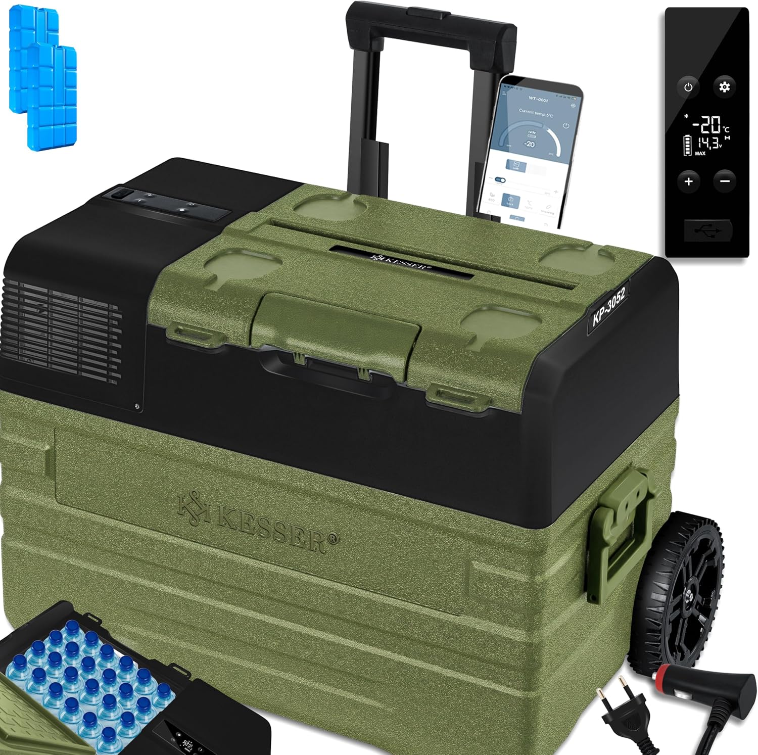 Detalle de KESSER Kompressor Kühlbox 52L