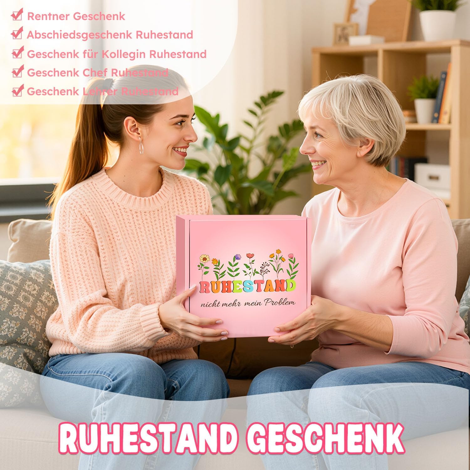 Detalle 2 de Giftota Ruhestand Geschenk Box Frauen