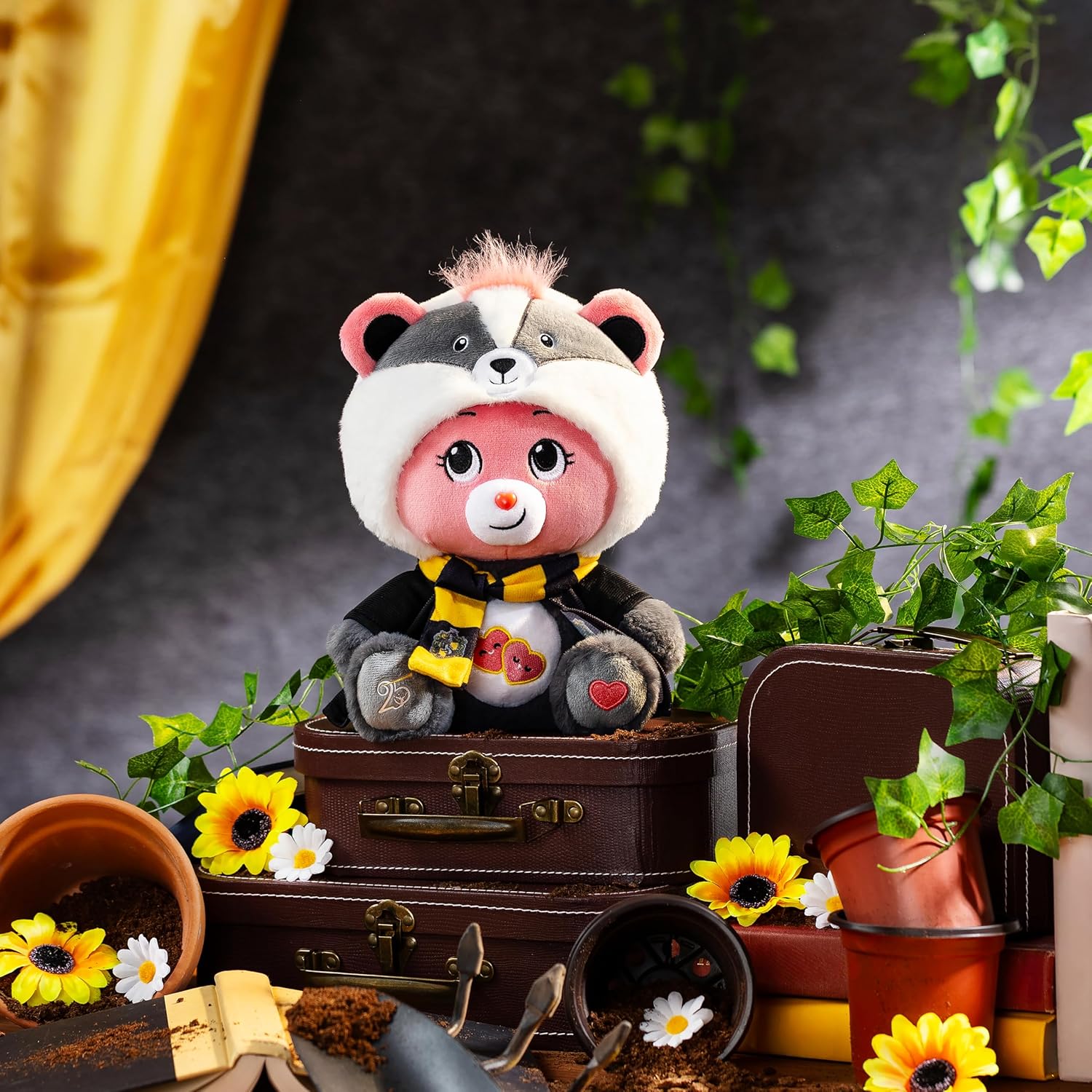 Thumbnail 4 de Care Bears Collab (Magic) Felpa con cappuccio mascotte – Amore A-Lot Bear x Tassorosso