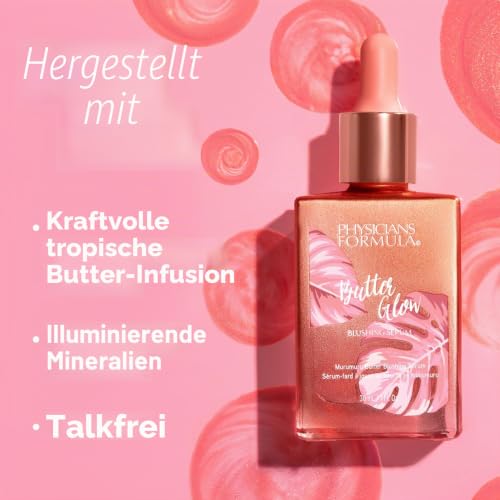 Detalle de Butter Glow Blushing Serum von Physicians Formula – Rosy Glow