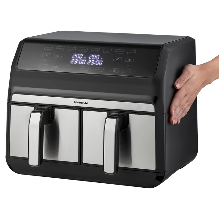 Thumbnail 8 de Inventum Heißluftfritteuse GF800HLD: Zwei Kammern mit Sync- und Duo-Cook-Funktion