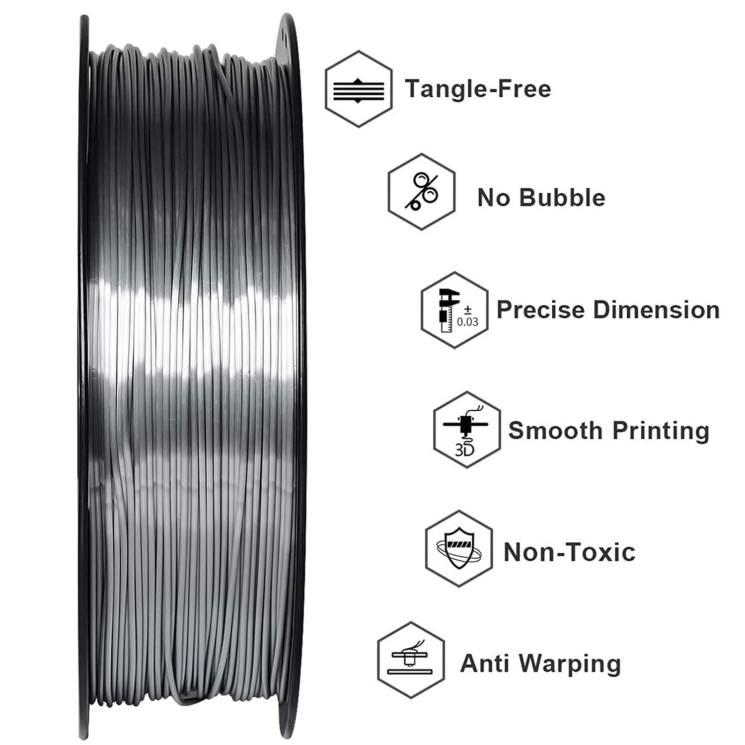 Detalle 2 de GIANTARM Silk PLA Filament 1.75mm