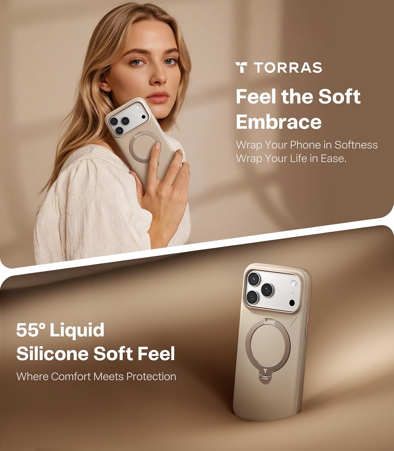 Thumbnail 6 de TORRAS Silicone Phone Case for iPhone 17 Pro Max