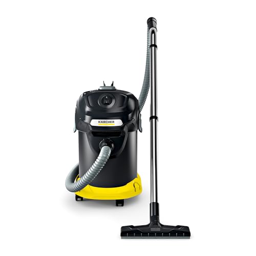 Thumbnail 1 de KÄRCHER Aspirateur Cendres et poussières 2 en 1 Jaune/Noir - 600 W, cuve 17 L