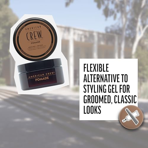Thumbnail 1 de American Crew Pomade for Hold and Shine, 3 oz — A Medium Hold, High Shine Water-Based Pomade