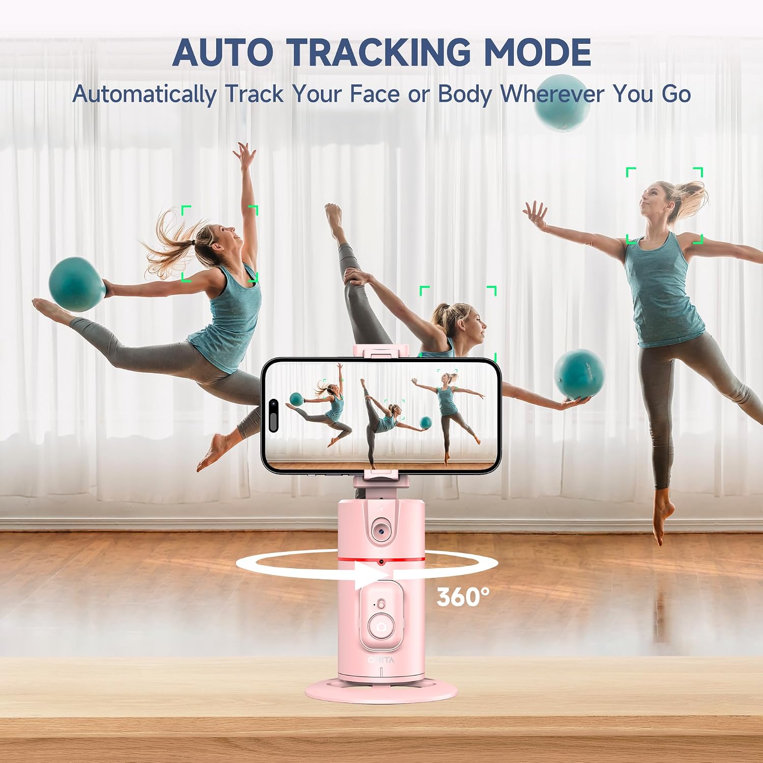 Thumbnail 2 de Automatic Face Tracking Mobile Stand seguimiento facial